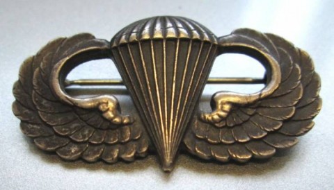 I - MILITARIA STORICA - DECORAZIONI (D) - US  BREVETTO PARACADUTISTI II GM
