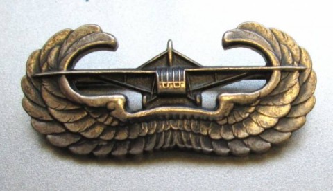 I - MILITARIA STORICA -  - US  BREVETTO TRUPPE AVIOTRASPORTATE II GM