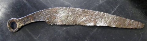 B - ARCHEOLOGIA -  - Daga �ad Anello�  Celtica in Ferro � III sec. a.C./IV sec. d.C.  (247)