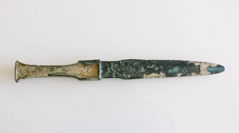 B - ARCHEOLOGIA -  - Pugnale in Bronzo del Luristan � 27,1 cm. � IX-VI sec. a.C.  (232)