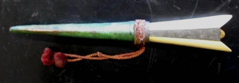 C - ARMI ANTICHE - PUGNALI (PU) - BICHAQ  TURCO  SEC.XIX