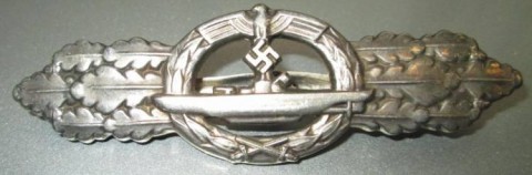 I - MILITARIA STORICA -  - KM � U-BOOTFRONTSPANGE IN SILBER