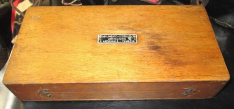 I - MILITARIA STORICA - EQUIPAGGIAMENTO (EQ) - CASSETTA  PER LANCIARAZZI VERY �00�