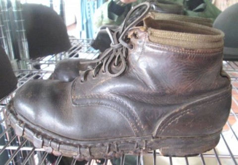 I - MILITARIA STORICA - DIVISE (DI) - WH-SS	SCARPONI  GJ  II TIPO (7 FORI)	  [1]