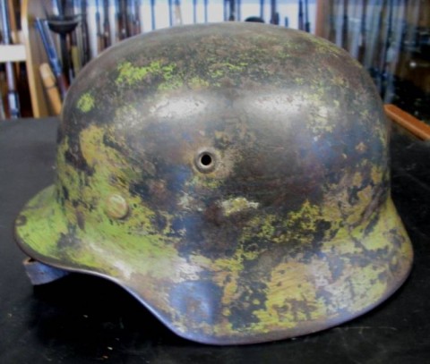 I - MILITARIA STORICA - ELMETTI (E) - ELMETTO M.40  LW-FD MIM. MONOFREGIO