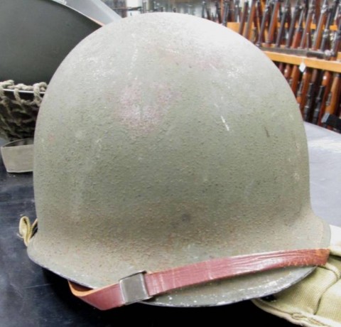 I - MILITARIA STORICA - ELMETTI (E) - USA  ELMETTO M.1  GANCI FISSI  II GM  -  LINER �29�