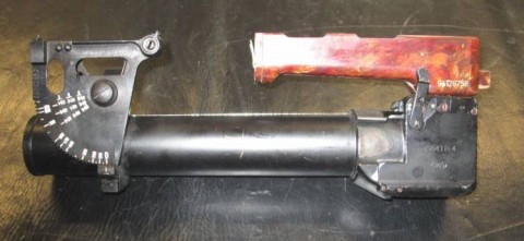 F - ARMI DISATTIVATE -  - LANCIAGRANATE  �wz. 74�  Cal. 40  x  AK.47/AKM/ZV.70