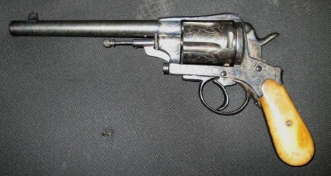 F - ARMI DISATTIVATE -  - REVOLVER GASSER MONTENEGRINO ca. 1880