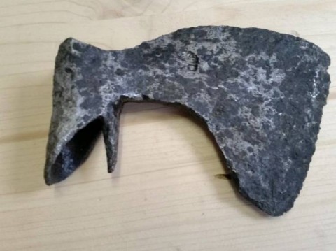 A - ANTIQUARIATO -  - Ascia da Guerra Medievale in Ferro � Germania  sec. XI-XIII  (50)