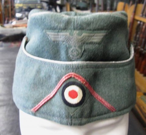 I - MILITARIA STORICA - COPRICAPI (C) - HEER   SCHIFFCHEN M.36  UFF. PANZER