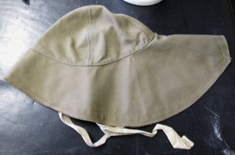 I - MILITARIA STORICA - COPRICAPI (C) - KM   SOMM. WETTERSCHUTZHUT MARRONE