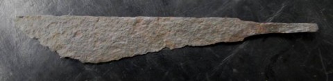 B - ARCHEOLOGIA -  - Daga da Combattimento �Seax� Vichinga  in Ferro � VII-X sec. d.C.  (169)