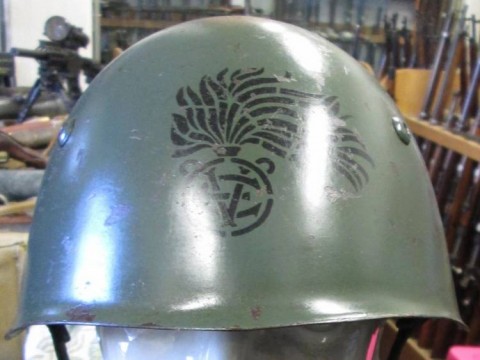 I - MILITARIA STORICA - ELMETTI (E) - REI  ELMETTO  M.33  FREGIO CARABINIERI
