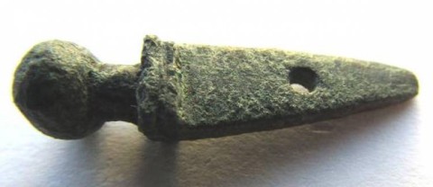 B - ARCHEOLOGIA - PENDENTI / AMULETI (P/A) - Pendente �a Gladio� per Legionario Romano in Bronzo (289a)