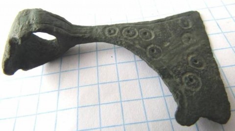 B - ARCHEOLOGIA -  - Pendente �ad Ascia� Vichingo in Bronzo  �  X-XII  sec. d.C. (290)