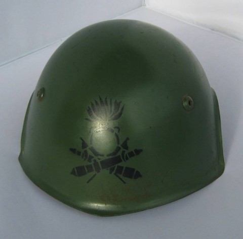 I - MILITARIA STORICA - ELMETTI (E) - RE  ELMETTO  M.33  DA AEROFONISTA �Btr. Rubin De Cervin�