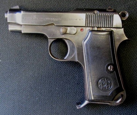 E - ARMI ATTIVE - PISTOLE (P) - PISTOLA BERETTA  Mod. 35  �1945-46�