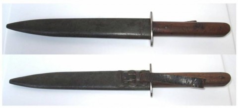 D - ARMI BIANCHE -  - PUGNALE KAMPFMESSER AUSTRIACO