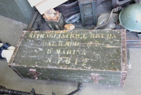 H - ACCESSORI - PARTI DI ARMA (PA) - R.E.I. � CASSA PORTAMITRAGLIATRICE BREDA 37