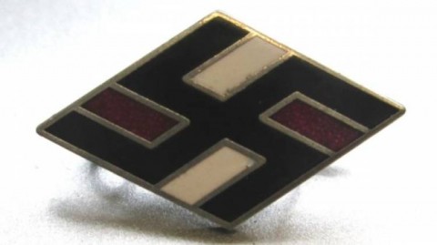 I - MILITARIA STORICA - RIPRODUZIONI (R) - COPIA  ROMBO  DEUTSCHE JUGEND-VOLK (DJ)	