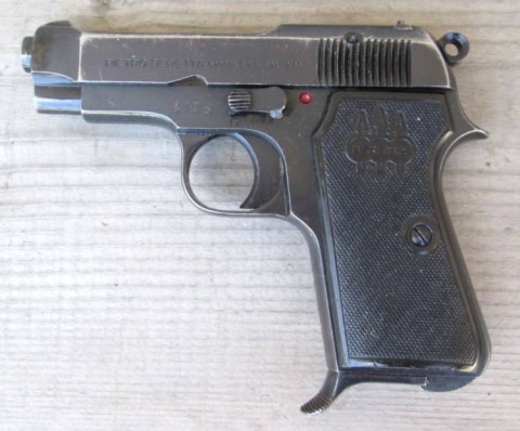 F - ARMI DISATTIVATE -  - PISTOLA  BERETTA M.35	 Cal. 7,65 Br.  1948-49