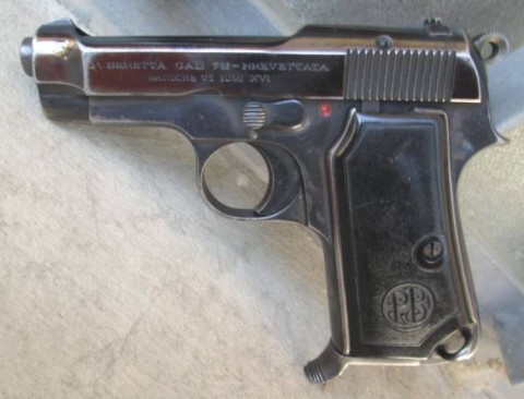 F - ARMI DISATTIVATE -  - BERETTA M.35  Cal. 7,65 Br.  1938-XVI