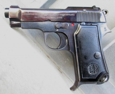 F - ARMI DISATTIVATE -  - BERETTA M.34  Cal. 9 corto  1939-XVII  �RE�