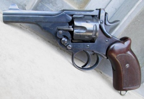 F - ARMI DISATTIVATE - PISTOLE (P) - REVOLVER WEBLEY MK IV .455  I GM