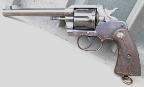 F - ARMI DISATTIVATE -  - REVOLVER COLT NEW MODEL .455 - 7 � � - Mod. 1914	