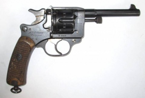 F - ARMI DISATTIVATE -  - REVOLVER  LEBEL  MOD. 1892  Cal. 8 Lebel  	