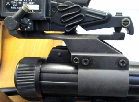 H - ACCESSORI -  - ATTACCHI OTTICA TRILUX L2A2 x   BERETTA M.12/S.