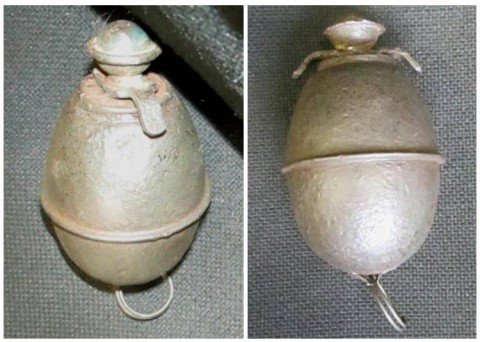 F - ARMI DISATTIVATE -  - EIERHANDGRANATE MOD.39 �lga�.