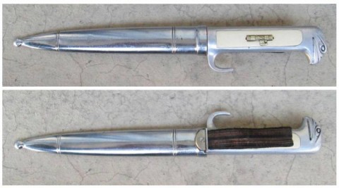 D - ARMI BIANCHE -  - PUGNALE  M.V.S.N.  M.32 CONSOLE GENERALE 