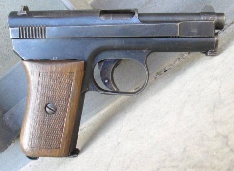 F - ARMI DISATTIVATE -  - MAUSER M.1910    Cal. 6,35 (1)