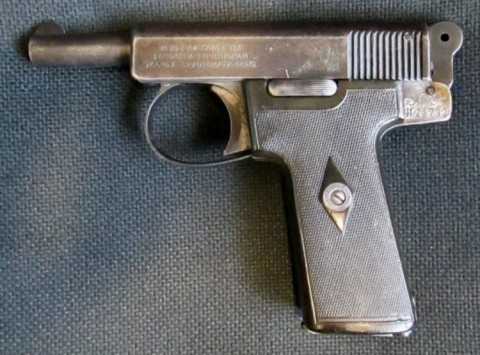 F - ARMI DISATTIVATE -  - PISTOLA WEBLEY & SCOTT  M.1906  Cal. 7,65.