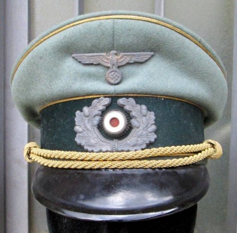 I - MILITARIA STORICA - COPRICAPI (C) - HEER  SCHIRMUTZE  GENERAL LEU.  �FORST WERNER�.