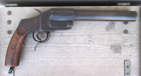 F - ARMI DISATTIVATE - PISTOLE (P) - AU  PISTOLA LANCIARAZZI M.1912  �AZF�.