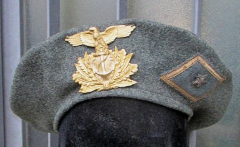 I - MILITARIA STORICA - COPRICAPI (C) - R.S.I.  	BASCO UFF.  X^MAS  (Maggiore).