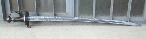 C - ARMI ANTICHE -  - SPADA ALLA VALLONA DA CAVALLERIA,  ca. 1650.