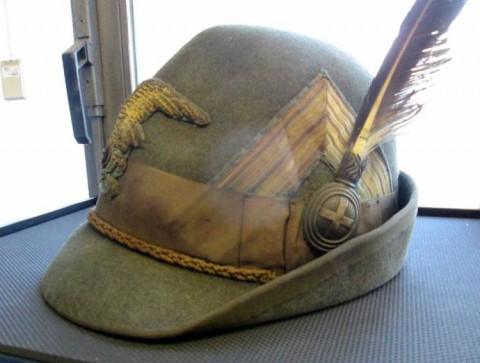 I - MILITARIA STORICA - COPRICAPI (C) - REI	 CAPPELLO UFF. ALPINI .