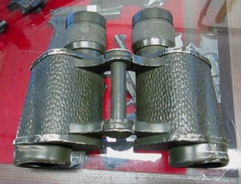 H - ACCESSORI - OTTICHE (O) - WH   DIENSTGLAS  6x30   IN VERNICIATURA VERDE.