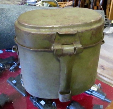 I - MILITARIA STORICA - EQUIPAGGIAMENTO (EQ) - WH  GAVETTA IN FERRO �1943�	.