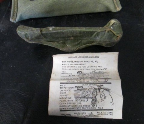 H - ACCESSORI - PARTI DI ARMA (PA) - USA � SIGHT GRENADE LAUNCHER M.15 x GARAND M.1, CARBINE M.1,M.14 (1)