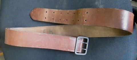 I - MILITARIA STORICA - FIBBIE E CINTURONI (FC) - NSDAP/SS  CINTURONE LEITER /UFF.  (1).