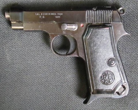 E - ARMI ATTIVE -  - PISTOLA BERETTA  Mod. 34  (Militare) 1971.  						480,00