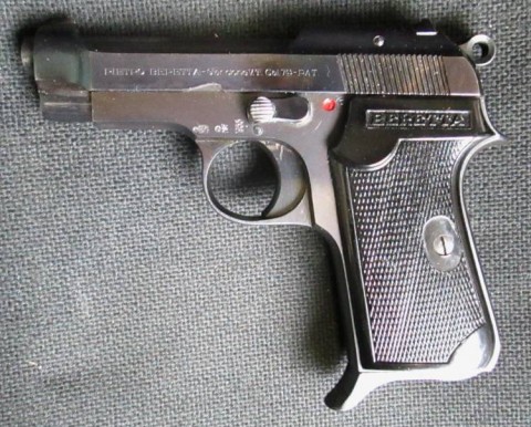 E - ARMI ATTIVE -  - PISTOLA BERETTA  Mod. 35  (Civile) �1955�  con SCATOLA.				580,00