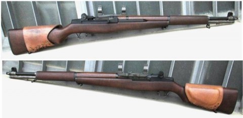 E - ARMI ATTIVE - FUCILI (F) - GARAND H.&R. USMC M1952 MC-1 SNIPER  COREA.  Cal. 30.06.