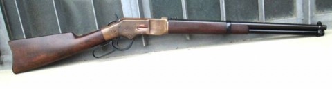 E - ARMI ATTIVE -  - FUCILE A LEVA (UBERTI)  MOD. 1866  �YELLOW BOY�  Cal. 38 Sp.			700,00