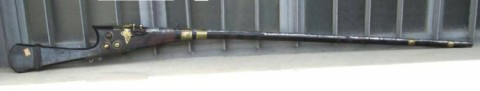 C - ARMI ANTICHE - FUCILI (F) - FUCILE A MICCIA.   INDIA,  SEC. XVI.							1.500,00	 