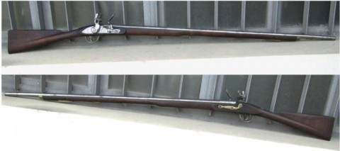 C - ARMI ANTICHE - FUCILI (F) - FUCILE  �KETLAND� A PIETRA DA UFF.   SEC. XVIII/XIX.				900,00	 